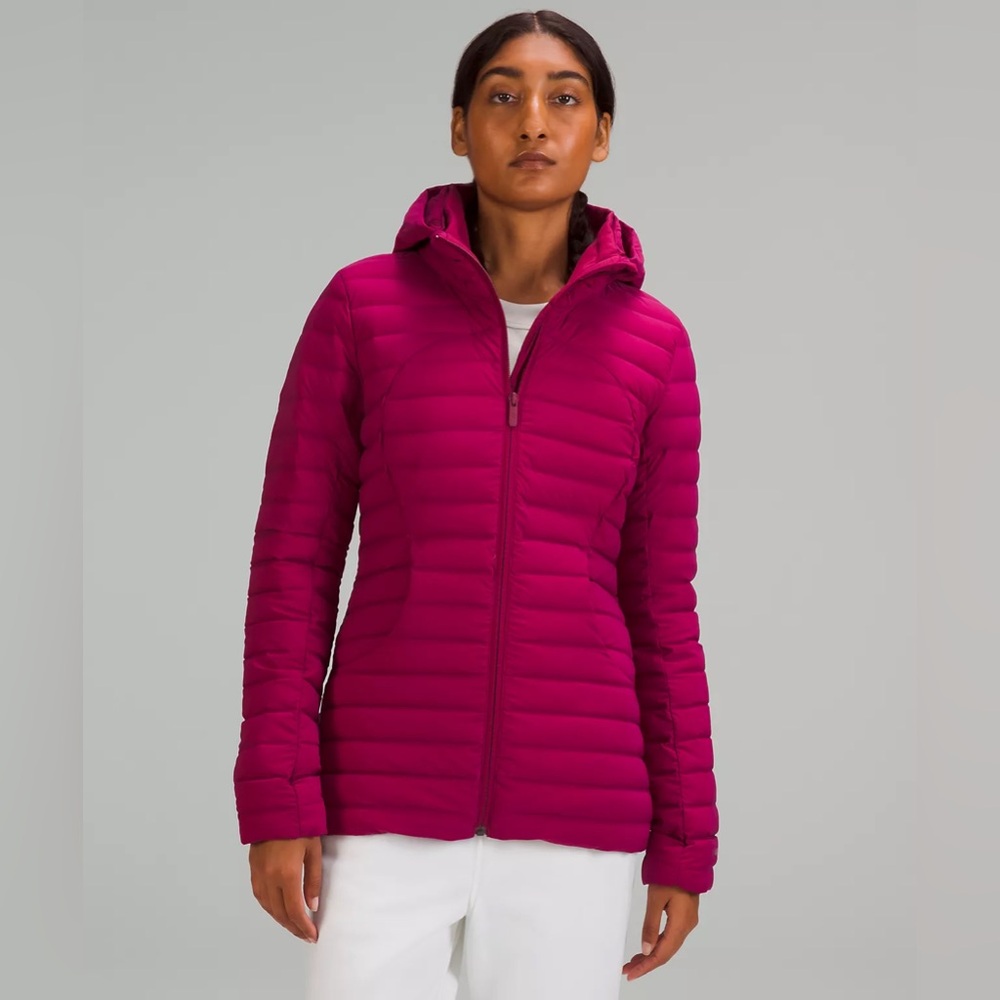 LULULEMON Pack it Down Jacket Size 6 Pomegranate